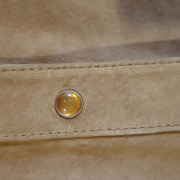 Beautiful suede button shirt sz Large - Picture 2 of 12